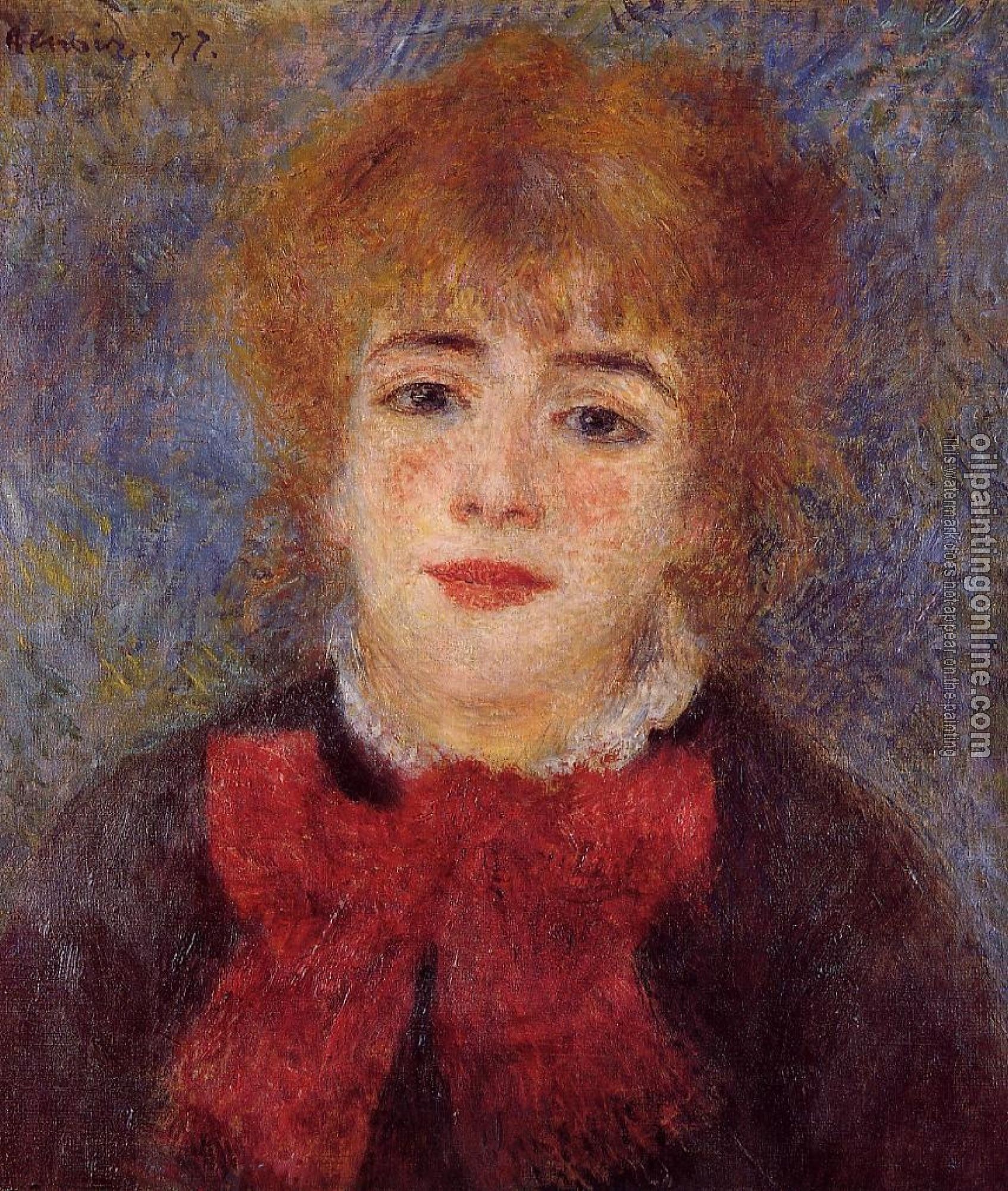 Renoir, Pierre Auguste - Jeanne Samary